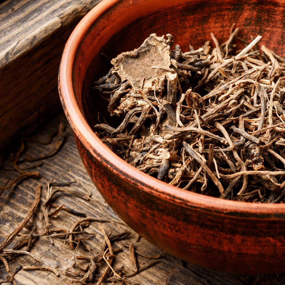 Dried Valerian root, the most researched botanical in sleep science